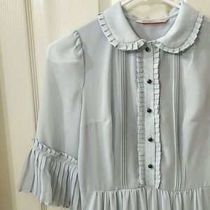 Dust blue dress size s